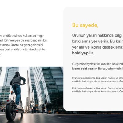 Akıllı Ulaşım Startup Sunum Seti