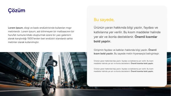 Akıllı Ulaşım Startup Sunum Seti