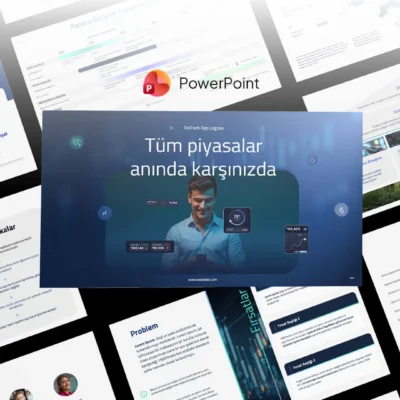 fintech startup sunum seti