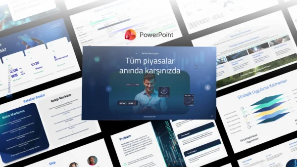 fintech startup sunum seti