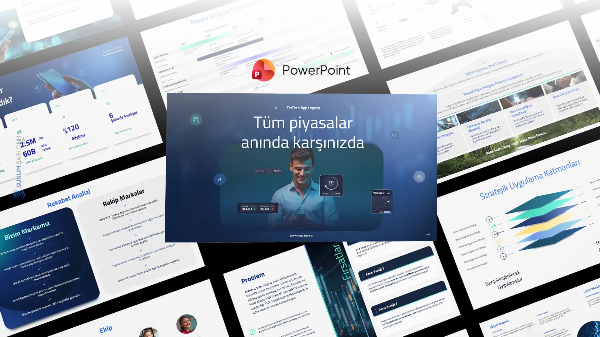 fintech startup sunum seti