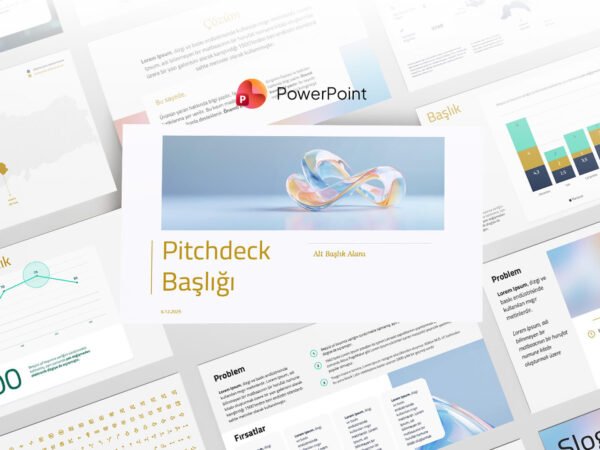 startup yatırımcı sunum seti