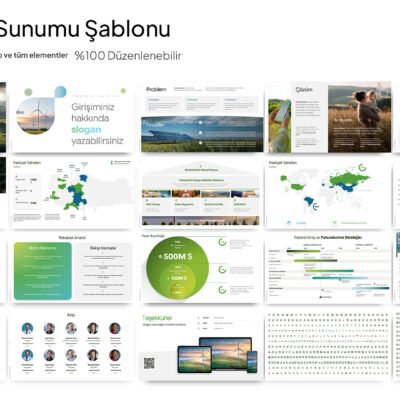 Yeşil Enerji Startup Sunum Seti