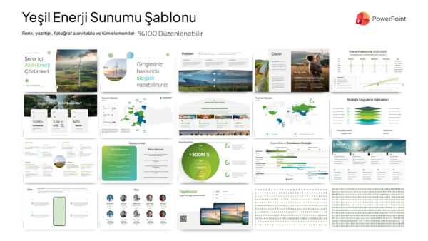 Yeşil Enerji Startup Sunum Seti