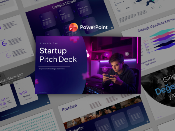 Oyun Startup Sunum Seti Oyun Startup Sunum Seti